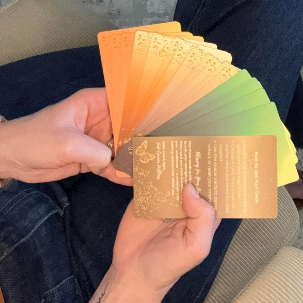Healing Journey Affirmation Deck