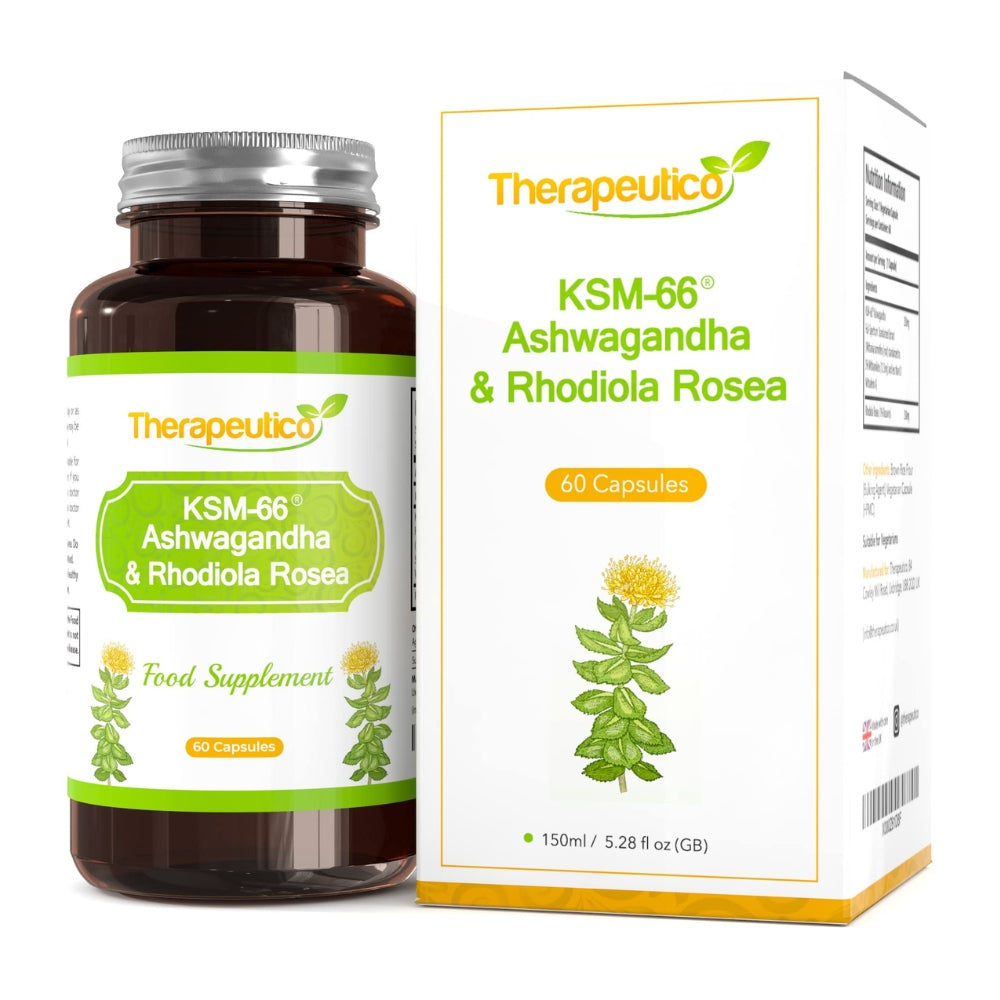 KSM-66 Ashwagandha & Rhodiola Rosea