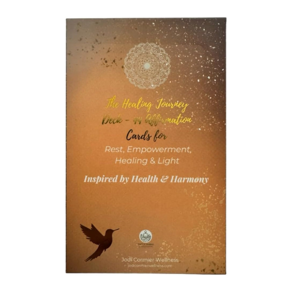 Healing Journey Affirmation Card Deck by Jodi Cormier Wellness