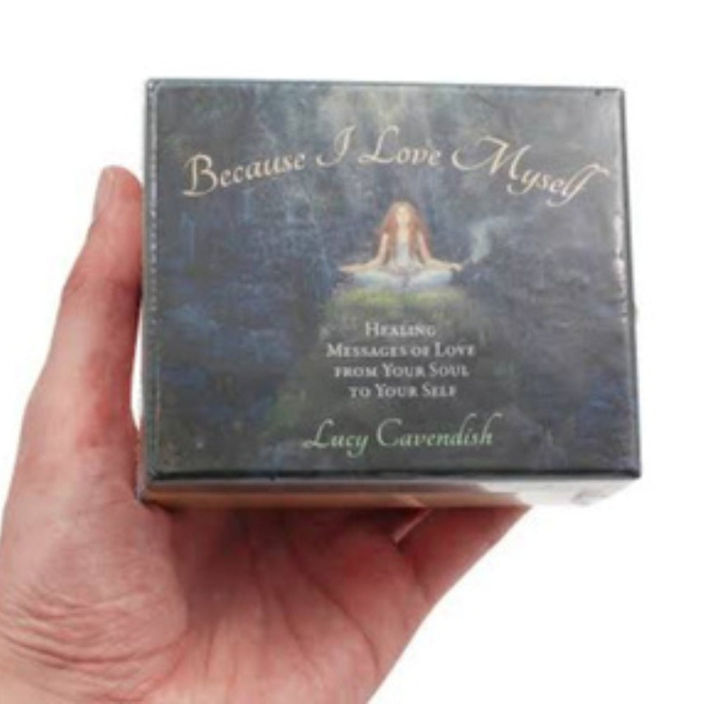 Because I Love Myself Affirmation Deck by Lucy Cavendish