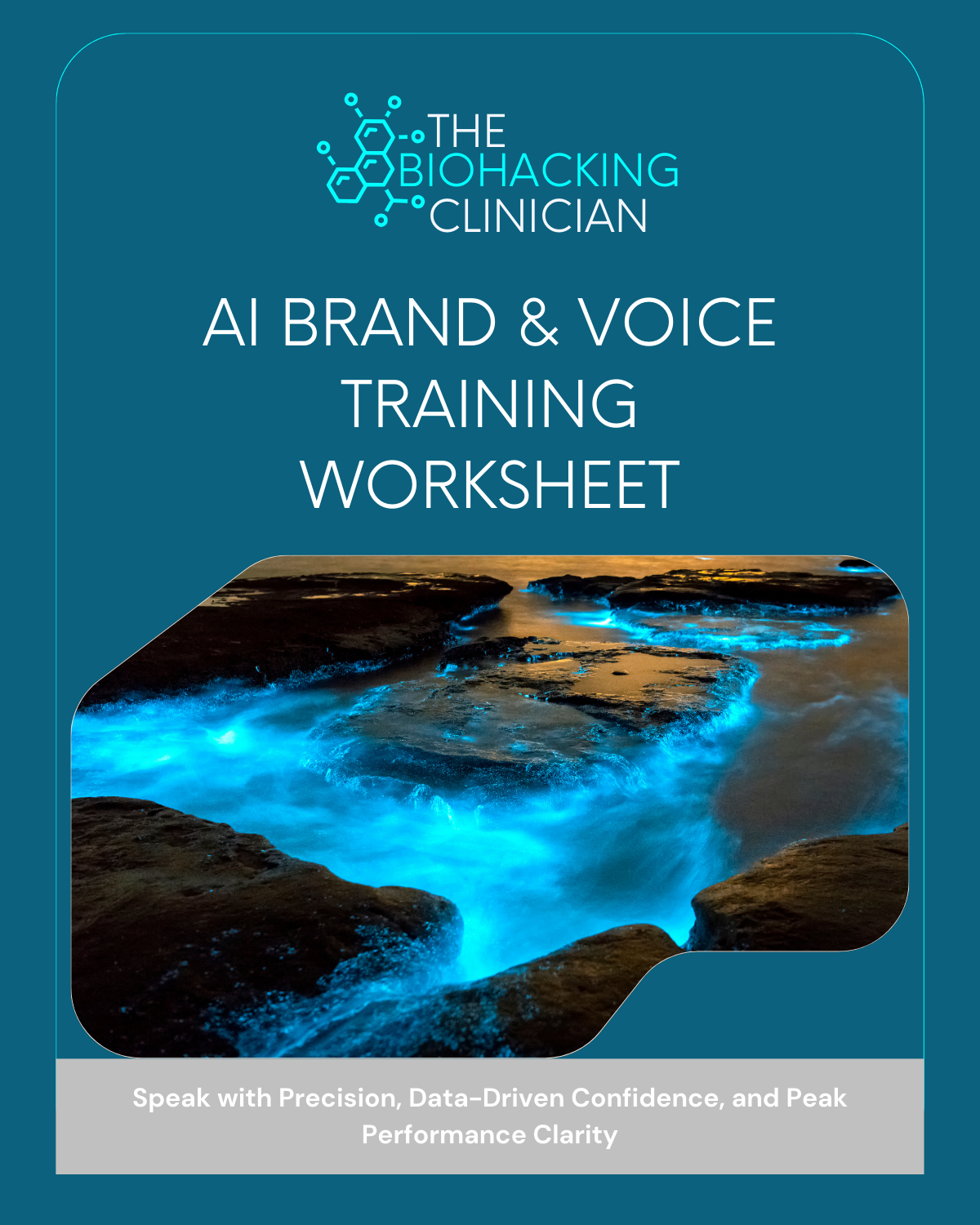 Biohacking Clinician AI Brand Voice Prompts Worksheet