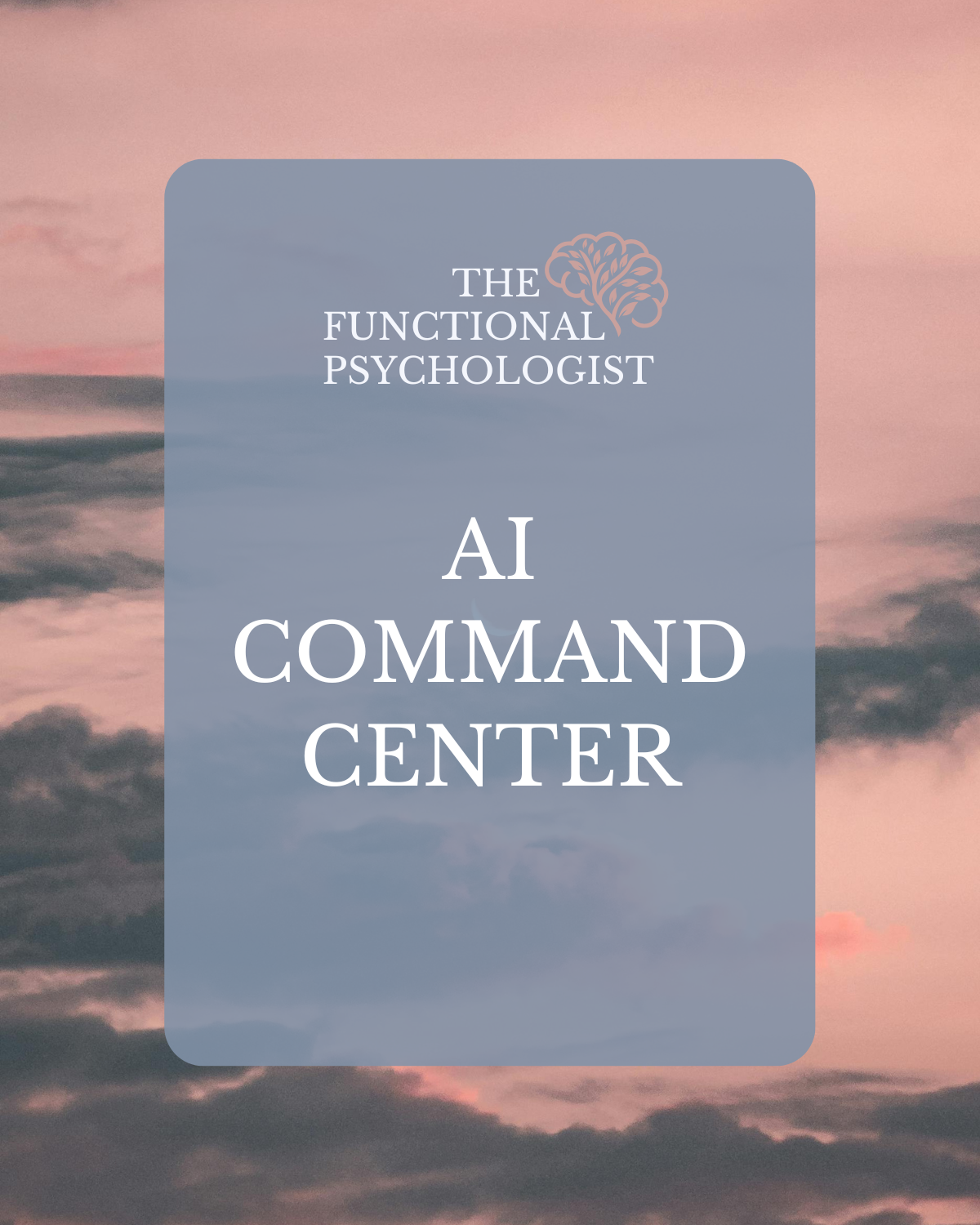 Functional Psychologist AI Command Center (Archetype Trainer)