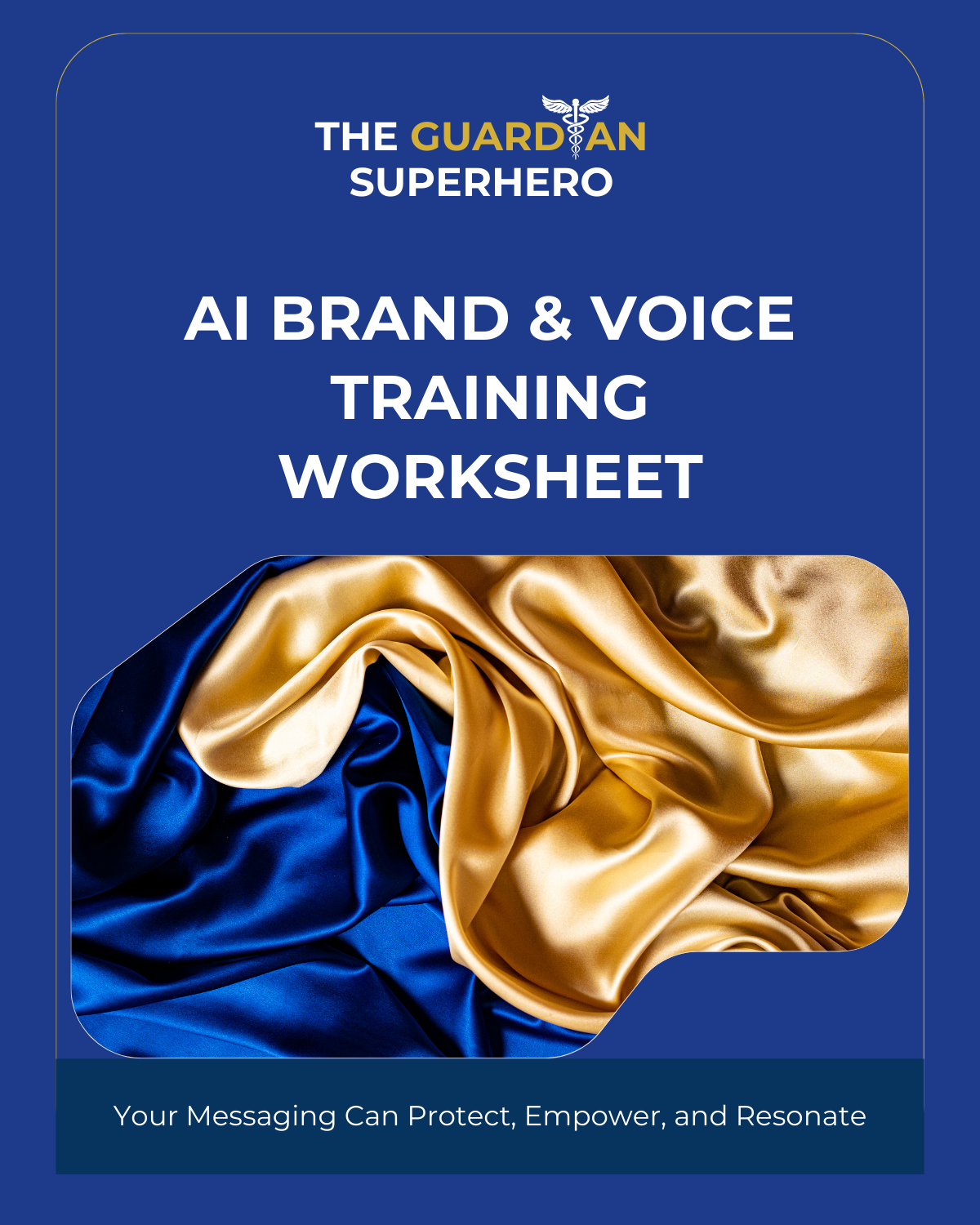 Guardian Superhero AI Brand Voice Prompts Worksheet